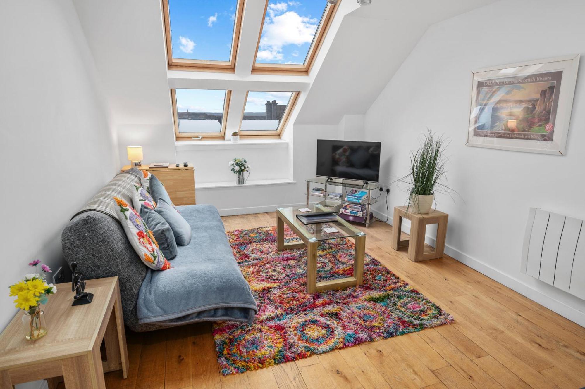 Stunning 2Br Loft Apt In Oban - Sea Views Dış mekan fotoğraf